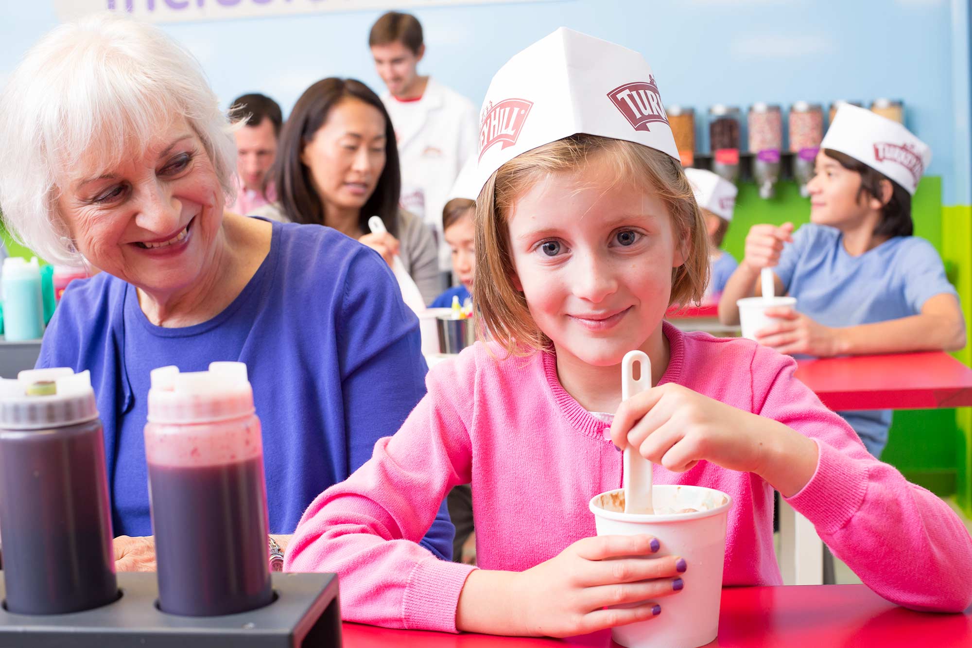 Turkey Hill Experience grandma with girl image