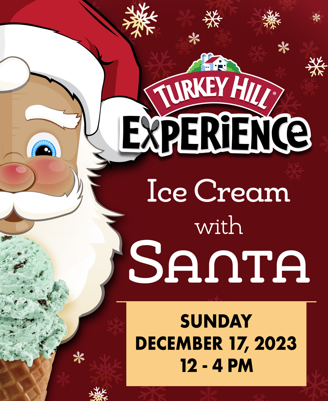 Ice Cream with Santa